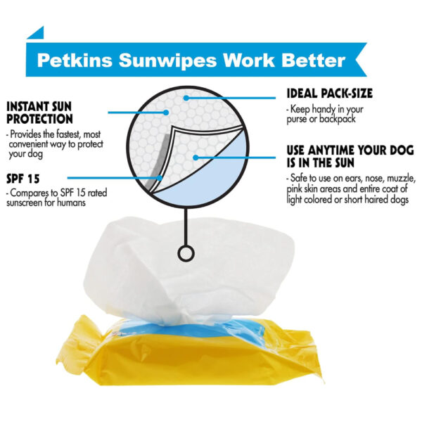 PETKIN SUNWIPES 3